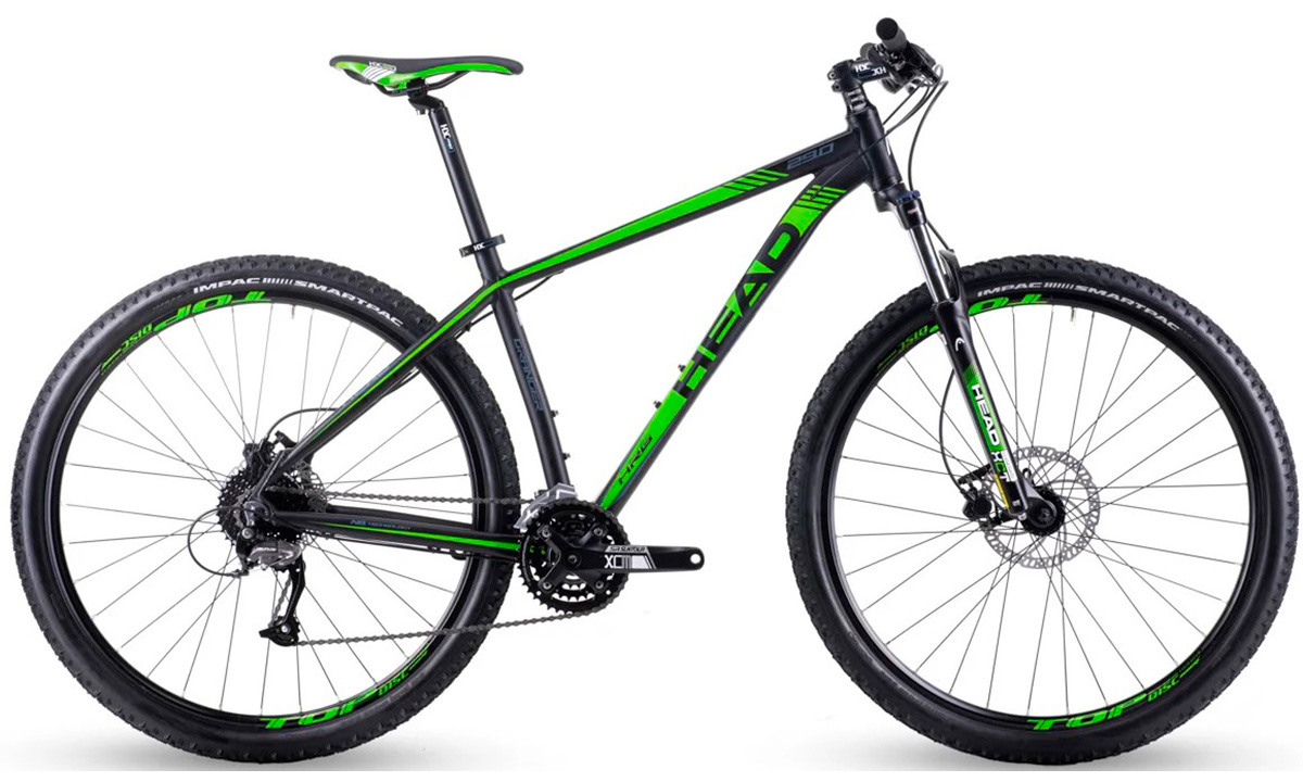 Фотография Велосипед Head Granger 29" (2020) 2020 Черно-зеленый